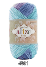 Włóczka Alize BELLA BATIK 100g/360m 100% bawełna - obrazek 7