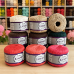 Włóczka Lanoso LINO 50g/175m len + wiskoza