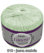 Włóczka Lanoso LINO 50g/175m len + wiskoza - obrazek 6