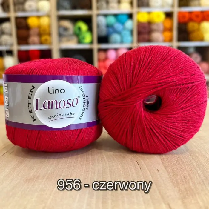 Włóczka Lanoso LINO 50g/175m len + wiskoza - obrazek 23