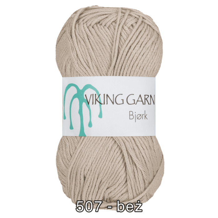 Włóczka Viking Bjork 50g/147m bambus bawełna - obrazek 7