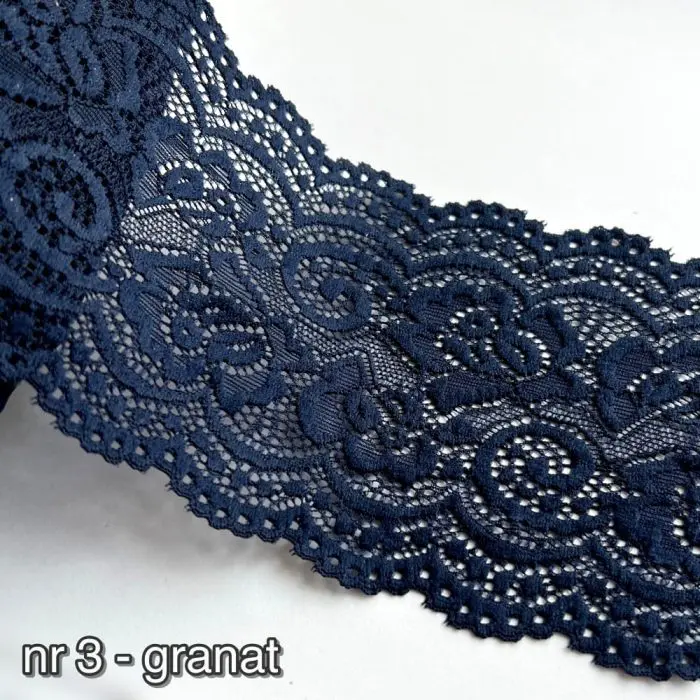 Koronka elastyczna 10cm na metry (8055) - obrazek 10