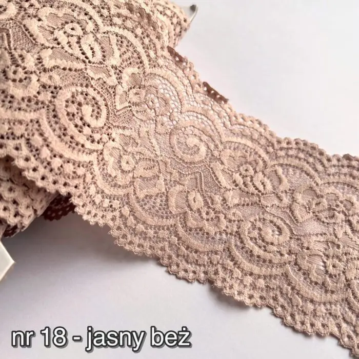 Koronka elastyczna 10cm na metry (8055) - obrazek 3