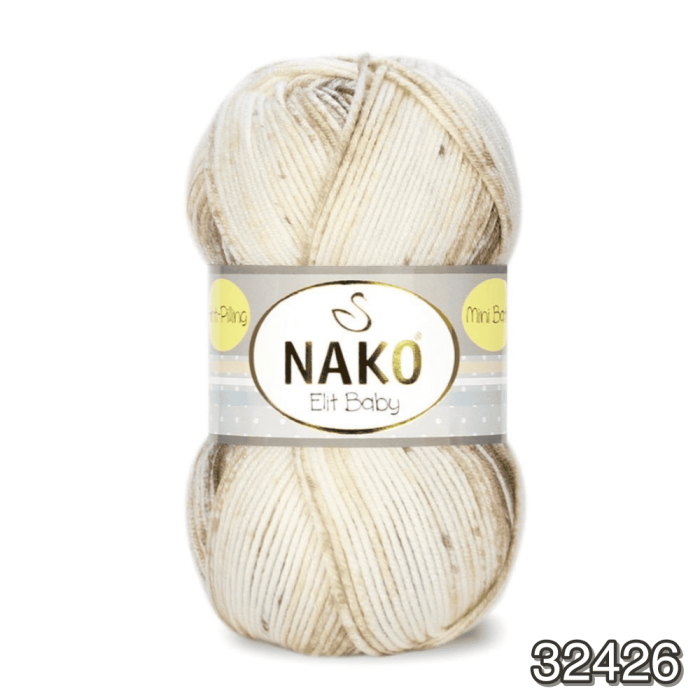 Włóczka Nako ELIT BABY mini BATIK 100g/250m Anti Pilling - obrazek 5