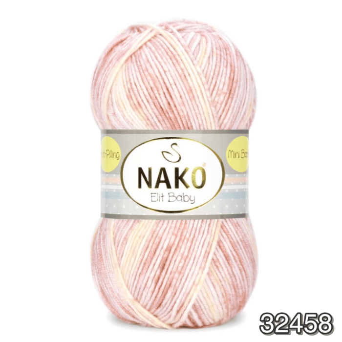 Włóczka Nako ELIT BABY mini BATIK 100g/250m Anti Pilling - obrazek 11