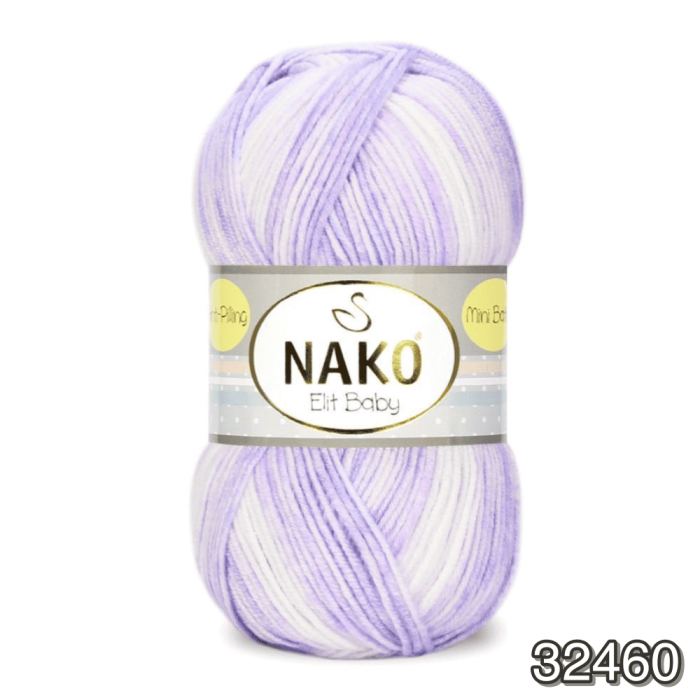 Włóczka Nako ELIT BABY mini BATIK 100g/250m Anti Pilling - obrazek 13