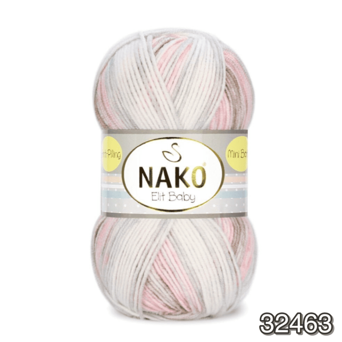 Włóczka Nako ELIT BABY mini BATIK 100g/250m Anti Pilling - obrazek 16