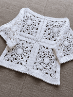 Bluzka Mandala – ręcznie robiona bluzka na szydełku handmade - obrazek 5