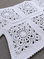 Bluzka Mandala – ręcznie robiona bluzka na szydełku handmade - obrazek 3