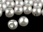 Guziki perełki 10mm ivory (na sztuki)
