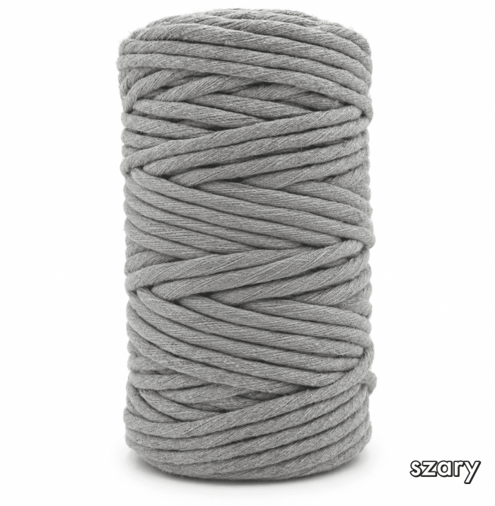 Sznurek bawełniany SKRĘCANY 5mm - obrazek 4