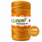 Sznurek poliestrowy Lanoso Macrame 2mm/230m - obrazek 6