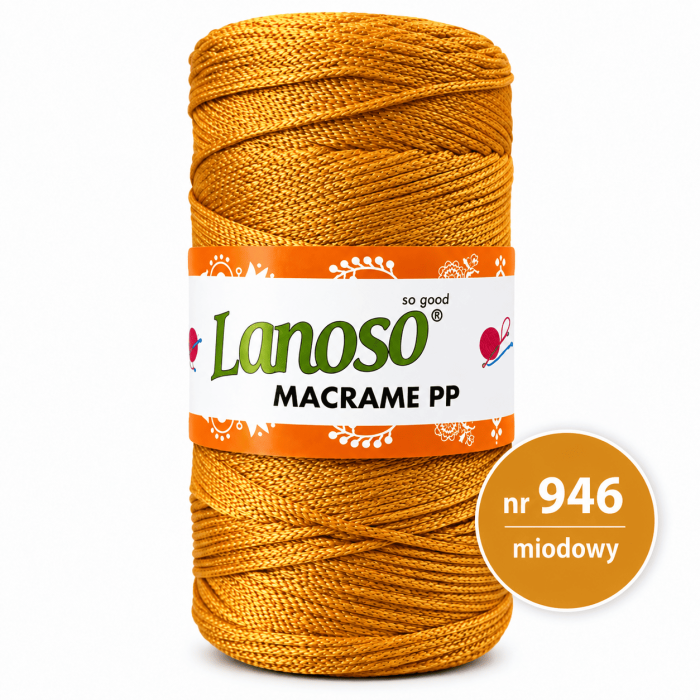 Sznurek poliestrowy Lanoso Macrame 2mm/230m - obrazek 6