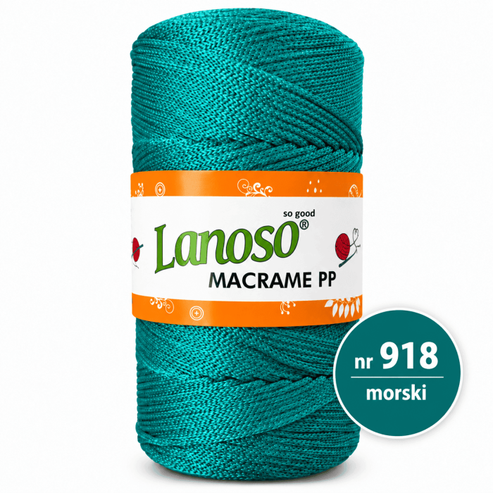 Sznurek poliestrowy Lanoso Macrame 2mm/230m - obrazek 12
