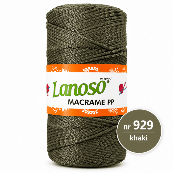 Sznurek poliestrowy Lanoso Macrame 2mm/230m - obrazek 13