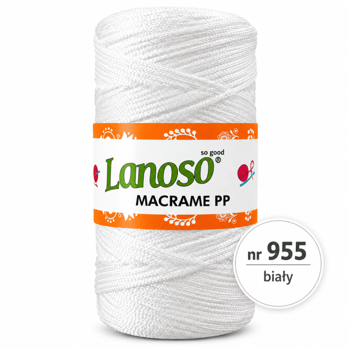Sznurek poliestrowy Lanoso Macrame 2mm/230m - obrazek 2