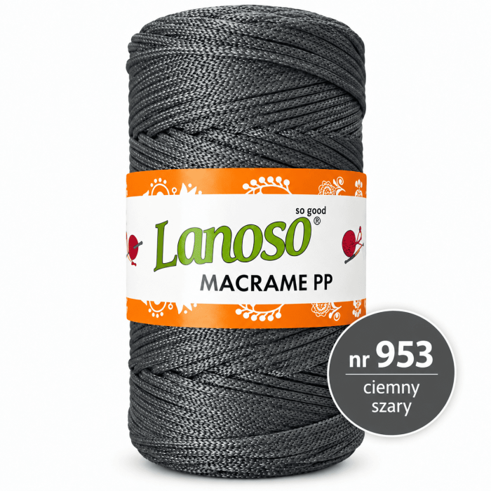 Sznurek poliestrowy Lanoso Macrame 2mm/230m - obrazek 19