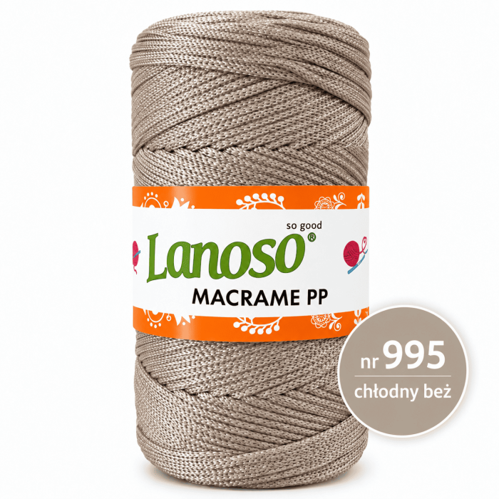 Sznurek poliestrowy Lanoso Macrame 2mm/230m - obrazek 5