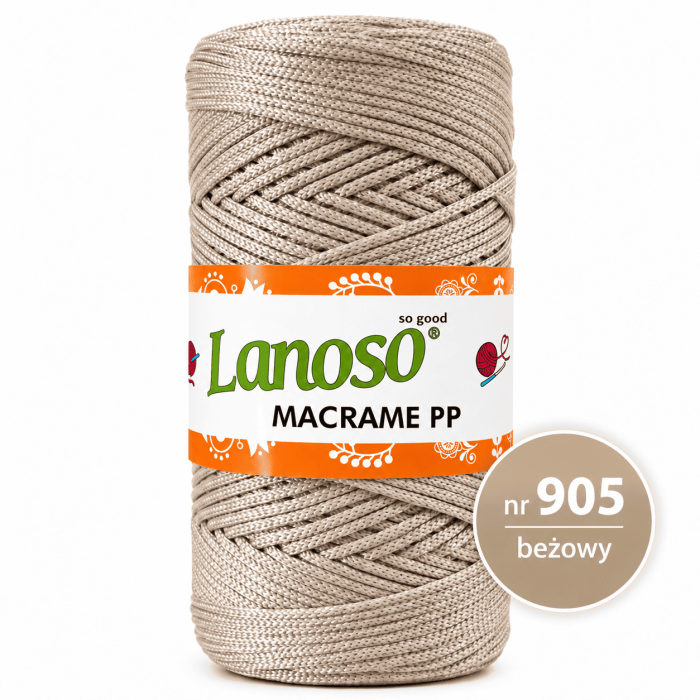 Sznurek poliestrowy Lanoso Macrame 2mm/230m - obrazek 4