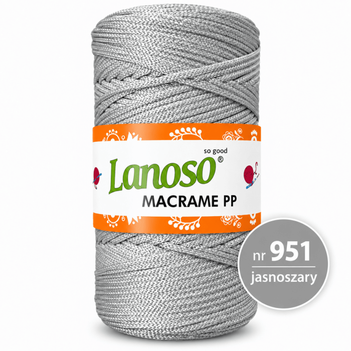 Sznurek poliestrowy Lanoso Macrame 2mm/230m - obrazek 17