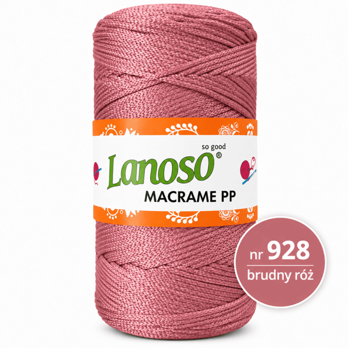Sznurek poliestrowy Lanoso Macrame 2mm/230m - obrazek 9