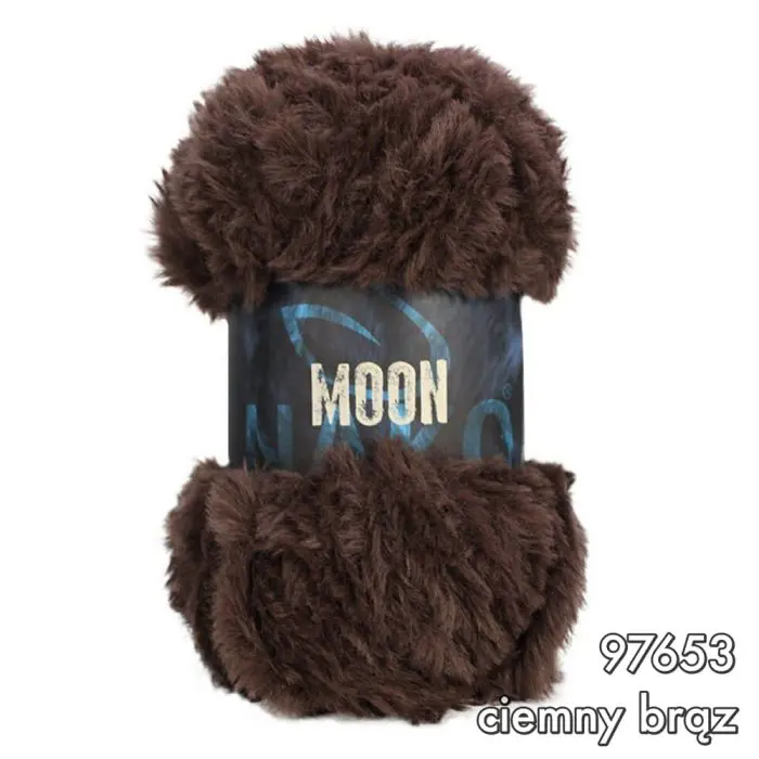 Włóczka Nako Moon 100g/60m miękka futerkowa - obrazek 10