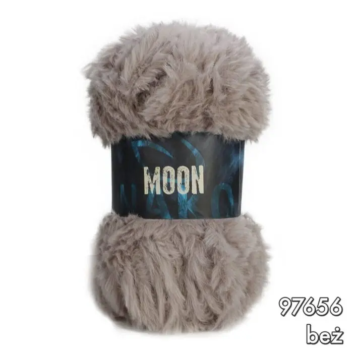 Włóczka Nako Moon 100g/60m miękka futerkowa - obrazek 13