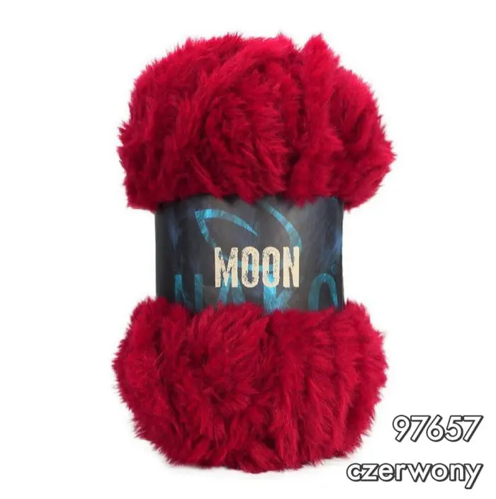 Włóczka Nako Moon 100g/60m miękka futerkowa - obrazek 14