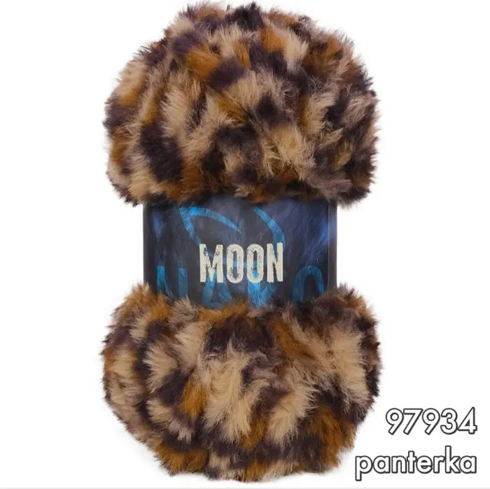 Włóczka Nako Moon 100g/60m miękka futerkowa - obrazek 7