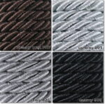 Sznurek ozdobny SKRĘCANY 7mm/ rolka 20m