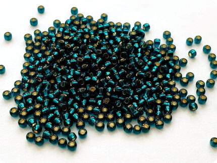 KORALIKI TOHO 8/0 SILVER LINED teal (27BD) 10g