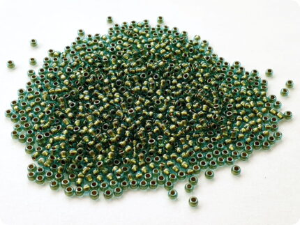 KORALIKI TOHO 11/0 INSIDE COLOR aqua/gold (284) 10g