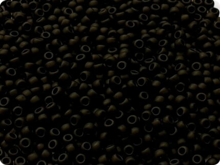 KORALIKI TOHO 11/0 OPAQUE frosted jet (49F) 10g
