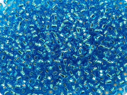 KORALIKI TOHO 11/0 SILVER LINED dark aqua (23B) 10g
