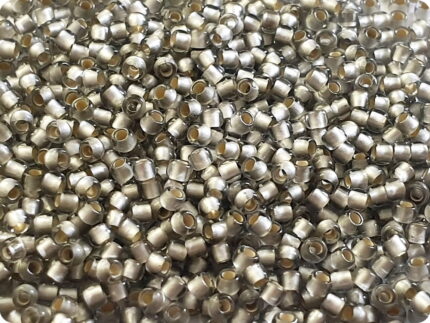 KORALIKI TOHO 11/0 SILVER LINED frosted black diamond (29AF) 10g
