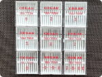 Igły półpłaskie do maszyny STANDARD (Organ) 10sztuk