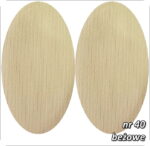 Łaty termoprzylepne SZTRUKSOWE