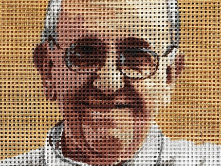 Kanwa z nadrukiem PAPIEŻ FRANCISZEK (3310)