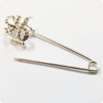 AGRAFKA OZDOBNA KOKARDKA F0446