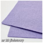 FILC KOLOROWY, ARKUSZ 30x40cm, GRUBOŚĆ 2mm