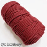 Sznurek pleciony BAWEŁNIANY 5mm na metry