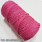 Sznurek pleciony BAWEŁNIANY 5mm na metry