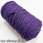 Sznurek pleciony BAWEŁNIANY 5mm na metry