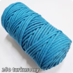 Sznurek pleciony BAWEŁNIANY 5mm na metry