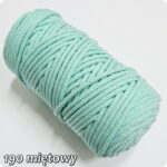 Sznurek pleciony BAWEŁNIANY 5mm na metry