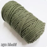 Sznurek pleciony BAWEŁNIANY 5mm na metry