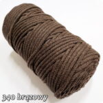 Sznurek pleciony BAWEŁNIANY 5mm na metry