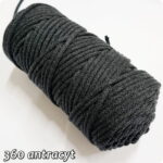 Sznurek pleciony BAWEŁNIANY 5mm na metry