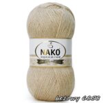 Włóczka NAKO ANGORA LUKS SIMLI 100g/500m - akryl + moher + wełna + nitka metalizowana