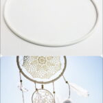 Obręcz metalowa BIAŁA od 6 do 70 cm